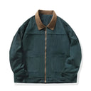Corduroy Color Block Jacket - Marcus Rhode