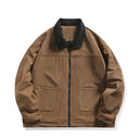 Corduroy Color Block Jacket - Marcus Rhode