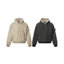 Distressed Denim Fur Jacket - Marcus Rhode