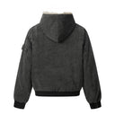 Distressed Denim Fur Jacket - Marcus Rhode