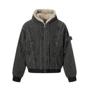 Distressed Denim Fur Jacket - Marcus Rhode