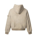 Distressed Denim Fur Jacket - Marcus Rhode