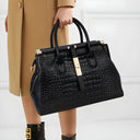 Embossed Alligator Bag - Marcus Rhode