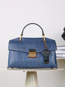 Embossed Python Bag - Marcus Rhode