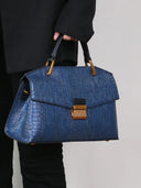 Embossed Python Bag - Marcus Rhode