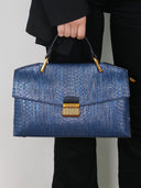 Embossed Python Bag - Marcus Rhode