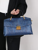 Embossed Python Bag - Marcus Rhode