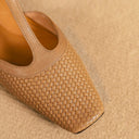 Estelle Leather Mules - Marcus Rhode