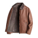 Ronan Fur Lined Leather Jacket