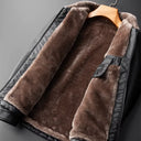 Ronan Fur Lined Leather Jacket