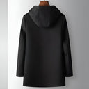 Merino Wool Hooded Down Coat - Marcus Rhode