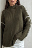 Mock - Neck Knit Jumper - Marcus Rhode