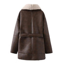 Monroe Shearling Coat - Marcus Rhode