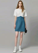 Polo - Denim Mini Dress - Marcus Rhode