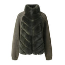 Ribbed Fur - Knit Jacket - Marcus Rhode