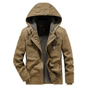 Sherpa - Lined Cotton Cargo Jacket - Marcus Rhode