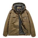 Sherpa - Lined Cotton Cargo Jacket - Marcus Rhode