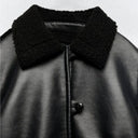 Sherpa - Lined Leather Coat - Marcus Rhode