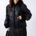 Sherpa - Lined Leather Coat - Marcus Rhode