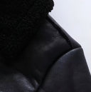 Sherpa - Lined Leather Coat - Marcus Rhode