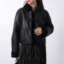 Sherpa - Lined Leather Coat - Marcus Rhode