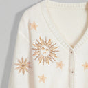 Sol & Luna V - Neck Cardigan - Marcus Rhode