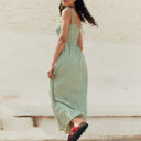 Striped Midi Sundress - Marcus Rhode