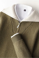Torino Wool Collar Sweater - Marcus Rhode