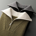 Torino Wool Collar Sweater - Marcus Rhode