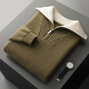 Torino Wool Collar Sweater - Marcus Rhode