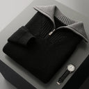 Torino Wool Collar Sweater - Marcus Rhode