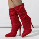 Velvette Stiletto Boot - Marcus Rhode