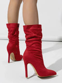 Velvette Stiletto Boot - Marcus Rhode