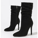 Velvette Stiletto Boot - Marcus Rhode