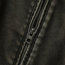 Zoe Vintage Leather Bomber - Marcus Rhode